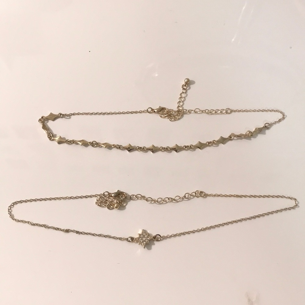 GOLD CHOKER SET